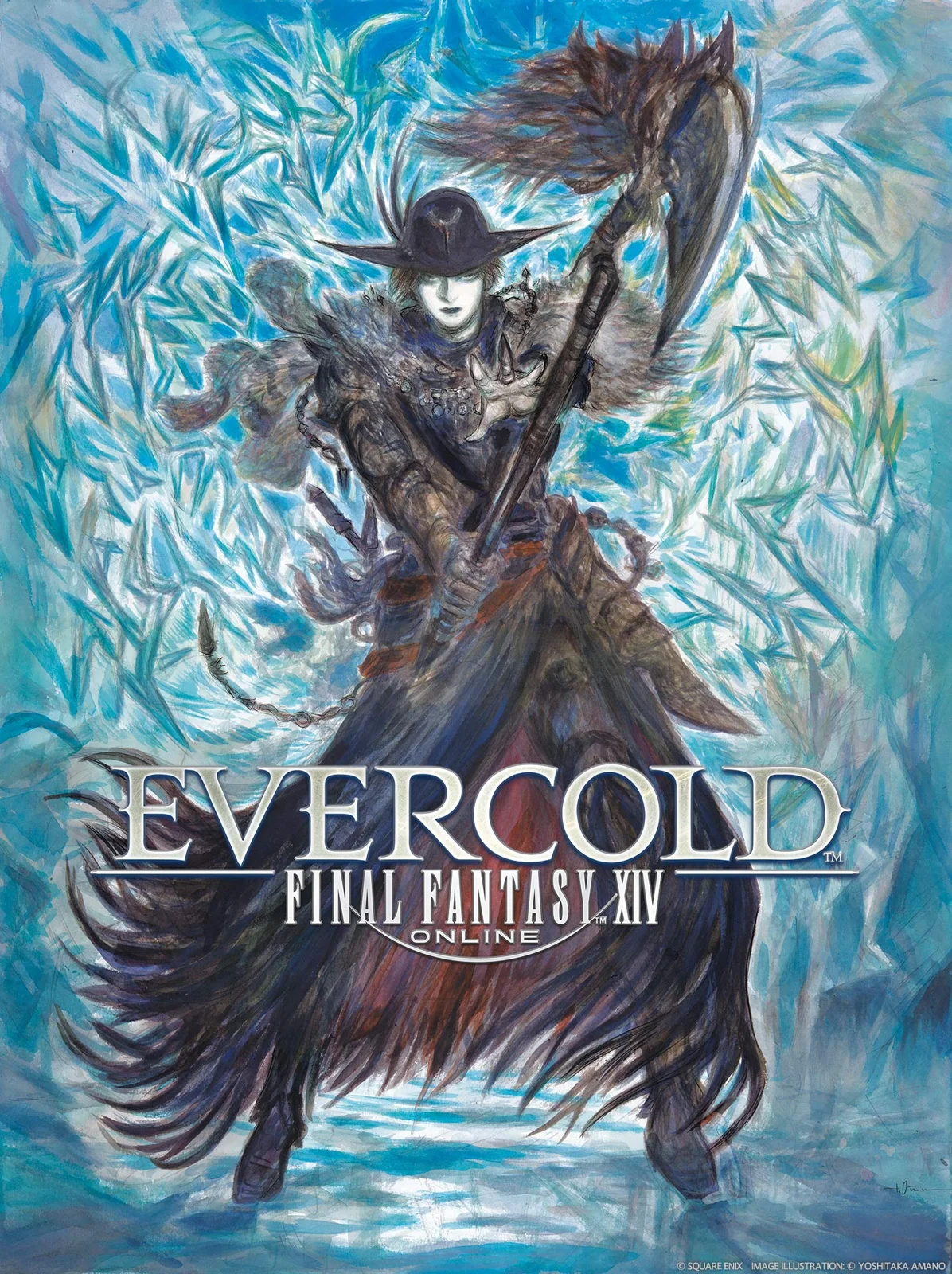 Иллюстрация Evercold: Воин Света среди ледяных перьев